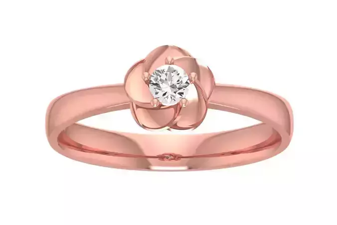 Women Solitaire Engagement Ring