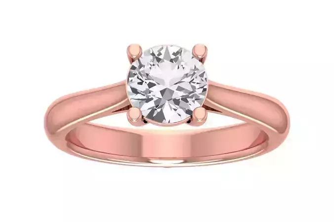 Women Solitaire Engagement Ring