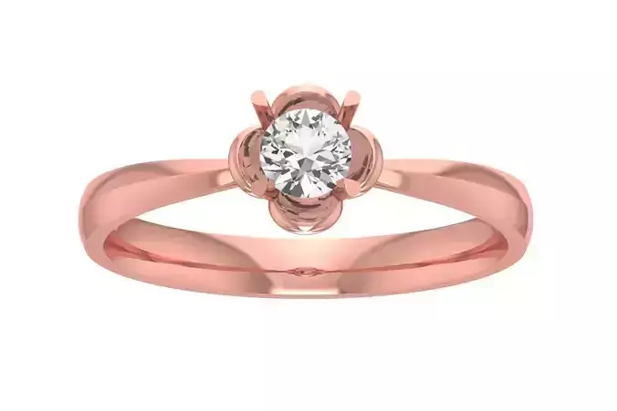 Women Solitaire Engagement Ring