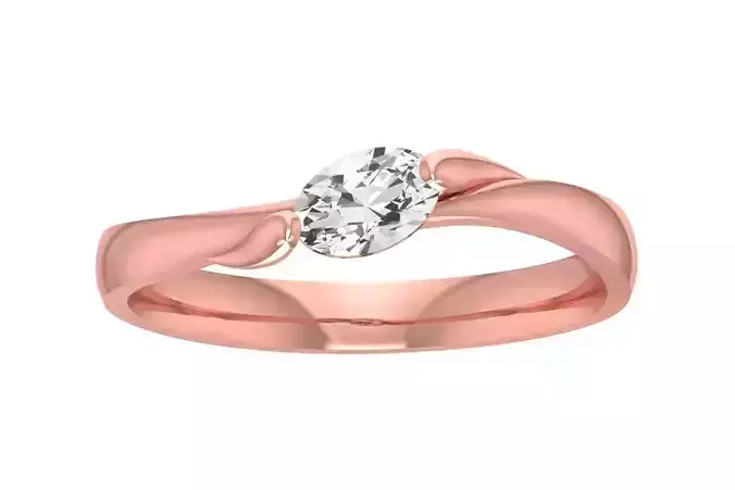 Women Solitaire Engagement Ring