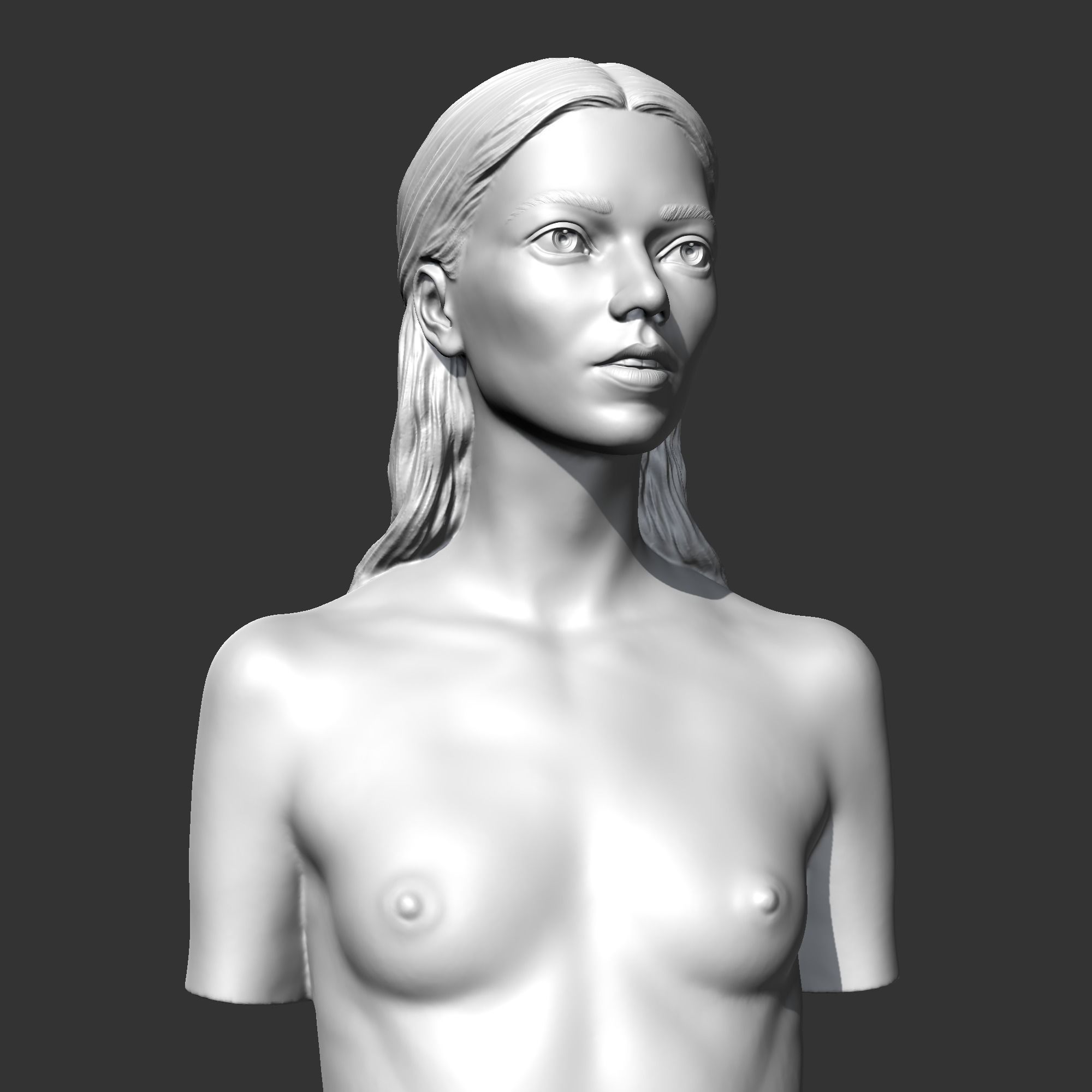 Anya Taylor Joy 3D print model 3D print model_3