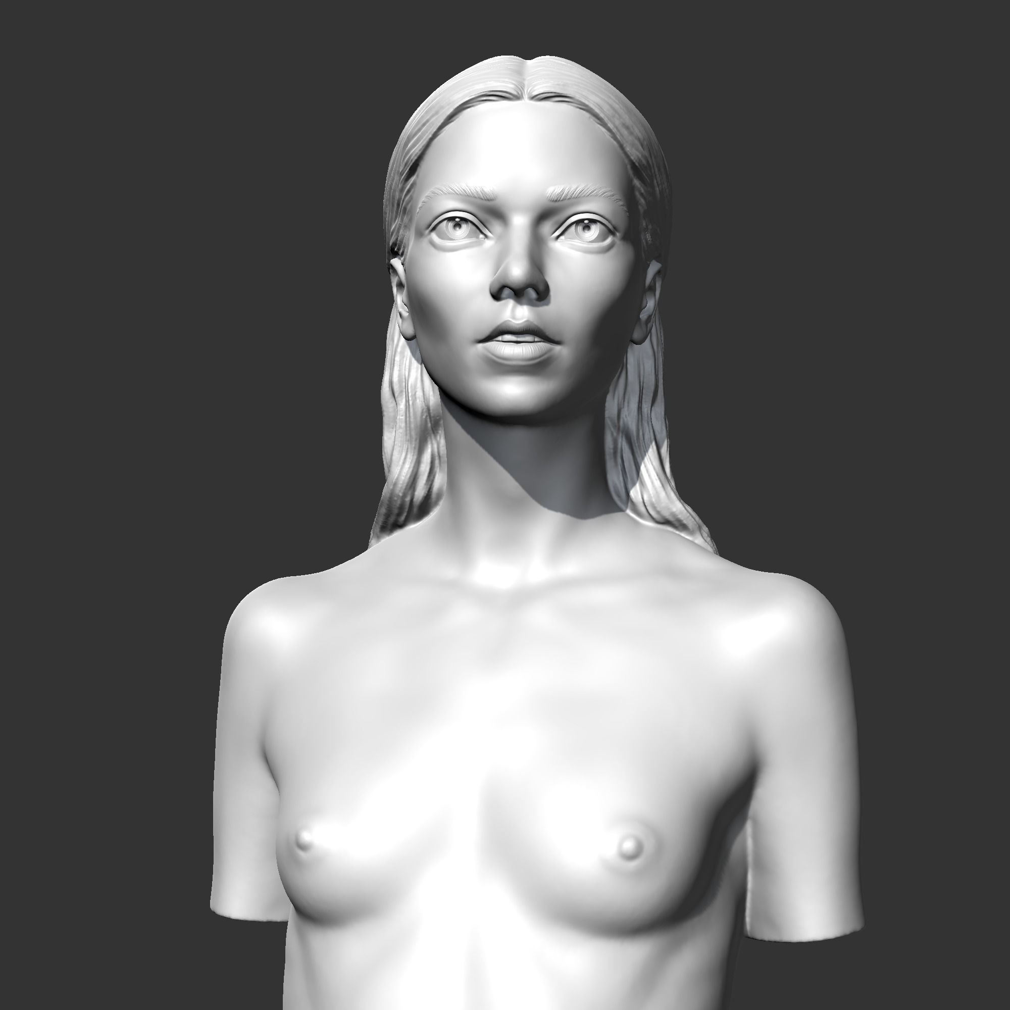 Anya Taylor Joy 3D print model 3D print model_1