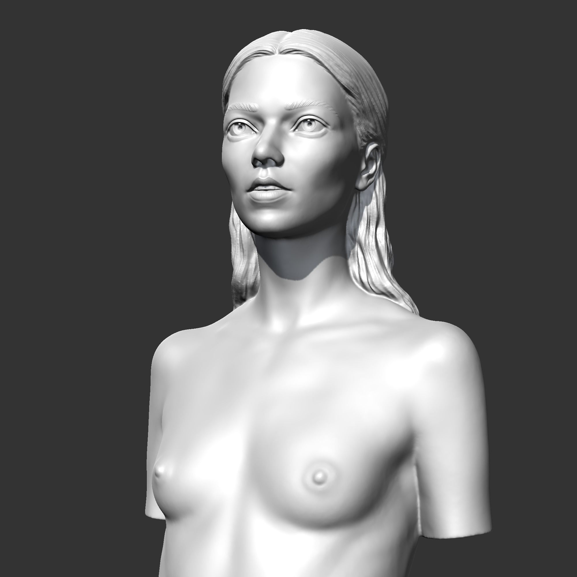 Anya Taylor Joy 3D print model 3D print model_2