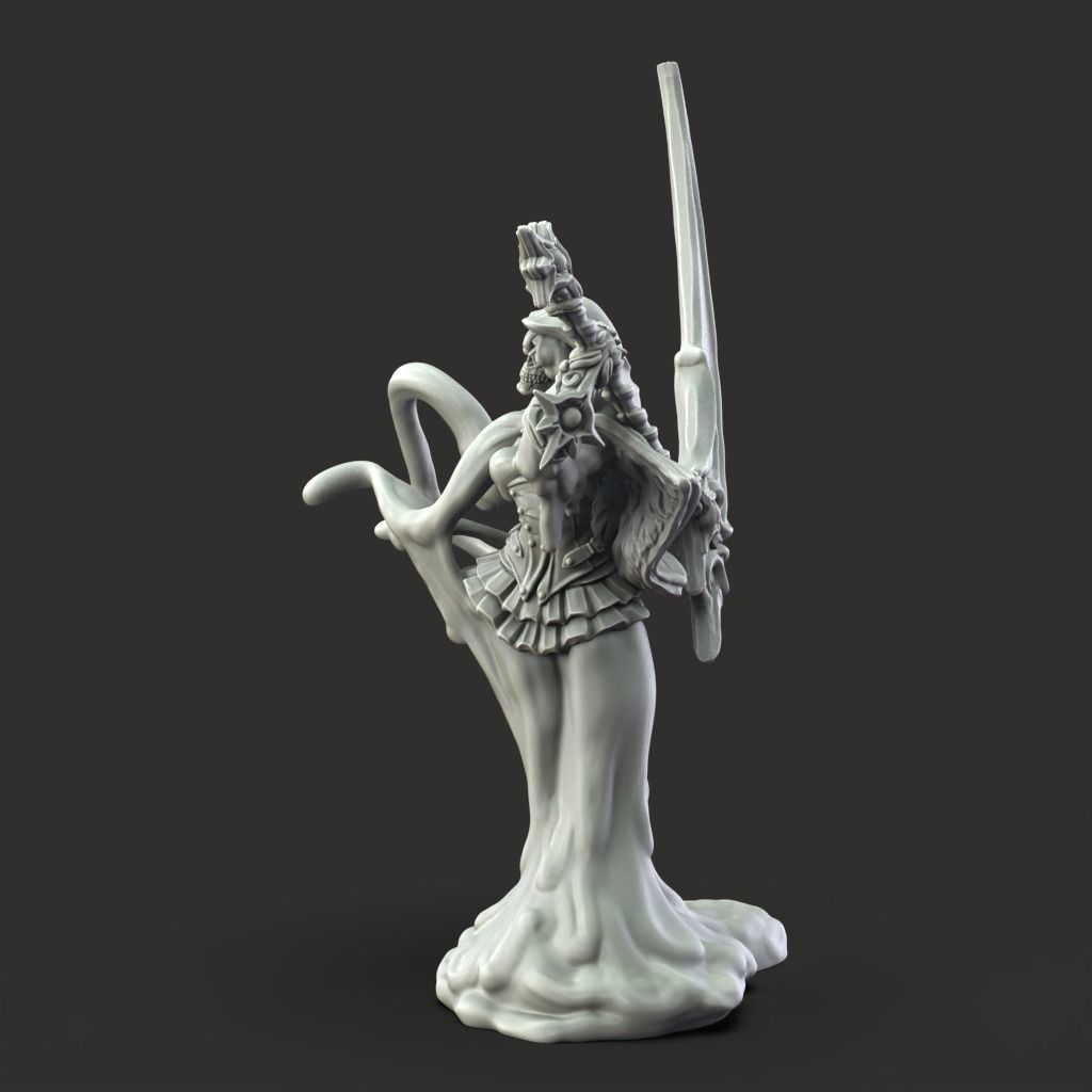 Slime Reaper - 3D Printable TTRPG - PRESUPPORTED - 32mm Scale 3D print model_7
