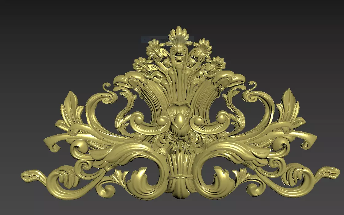 Pattern decor design 3D print model_0