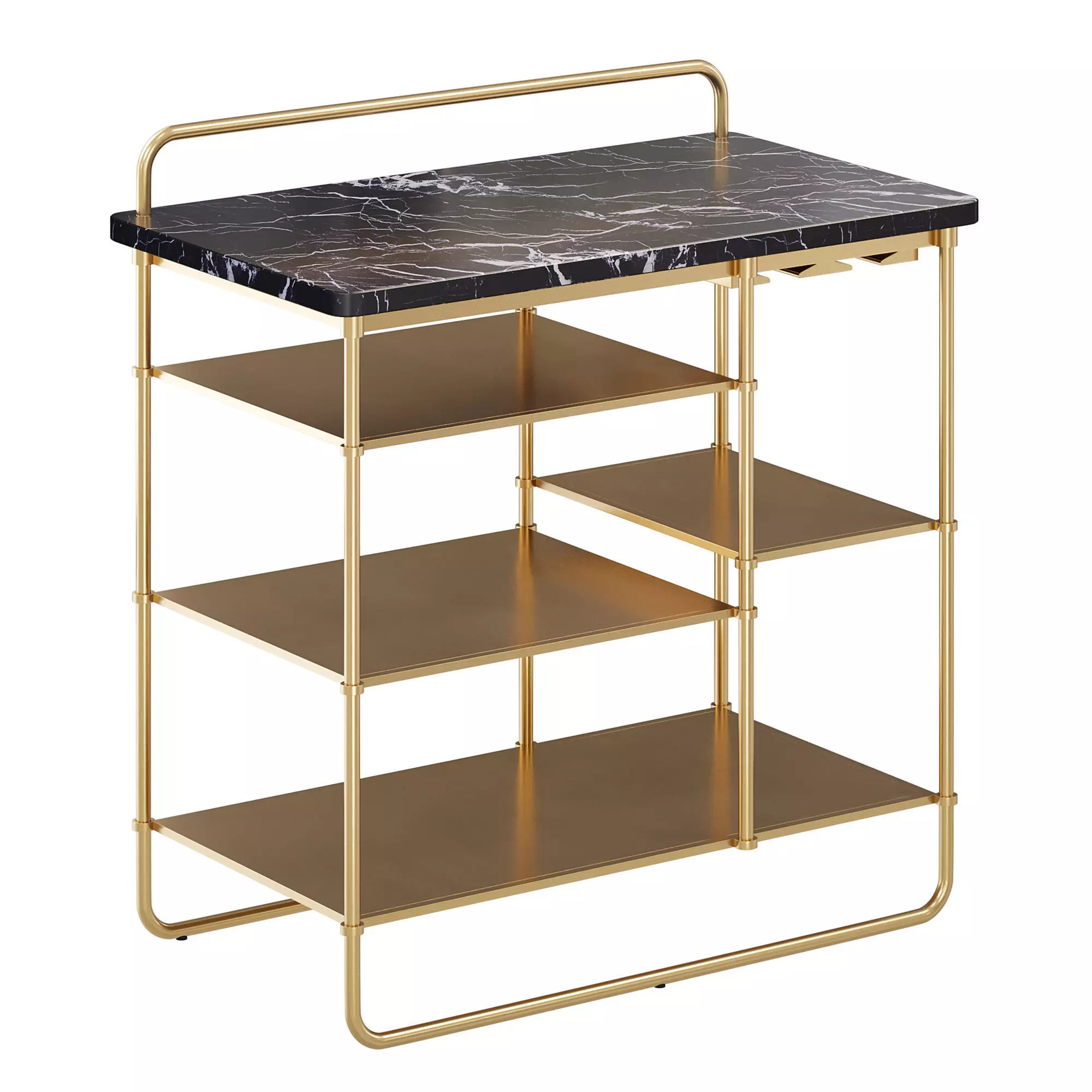 Elegante bar cabinet by bakerfurniture 3D model
