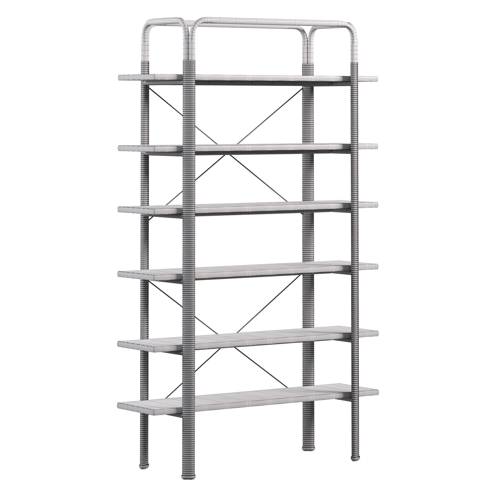 KINCOB BOOKSHELF by bakerfurniture 3D model_3