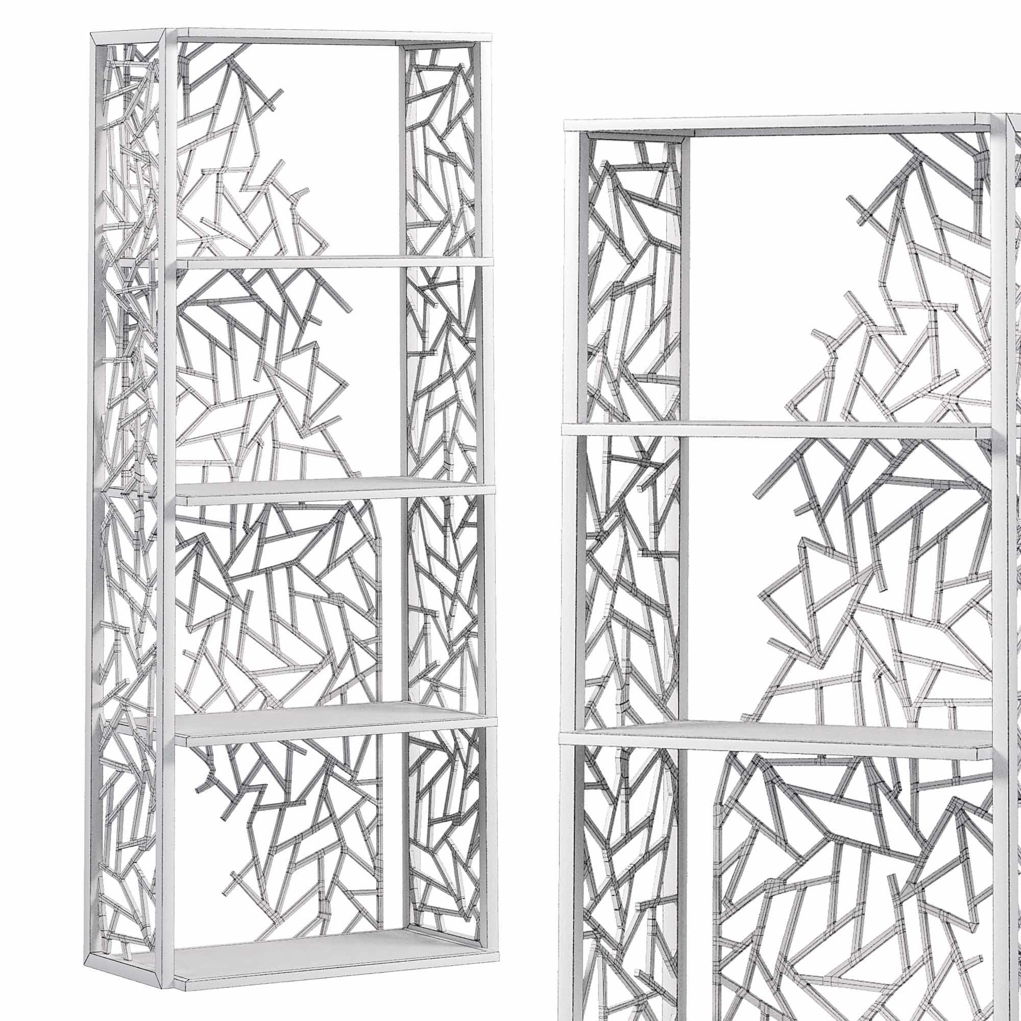 INFINITE ETAGERE by bakerfurniture 3D model_3