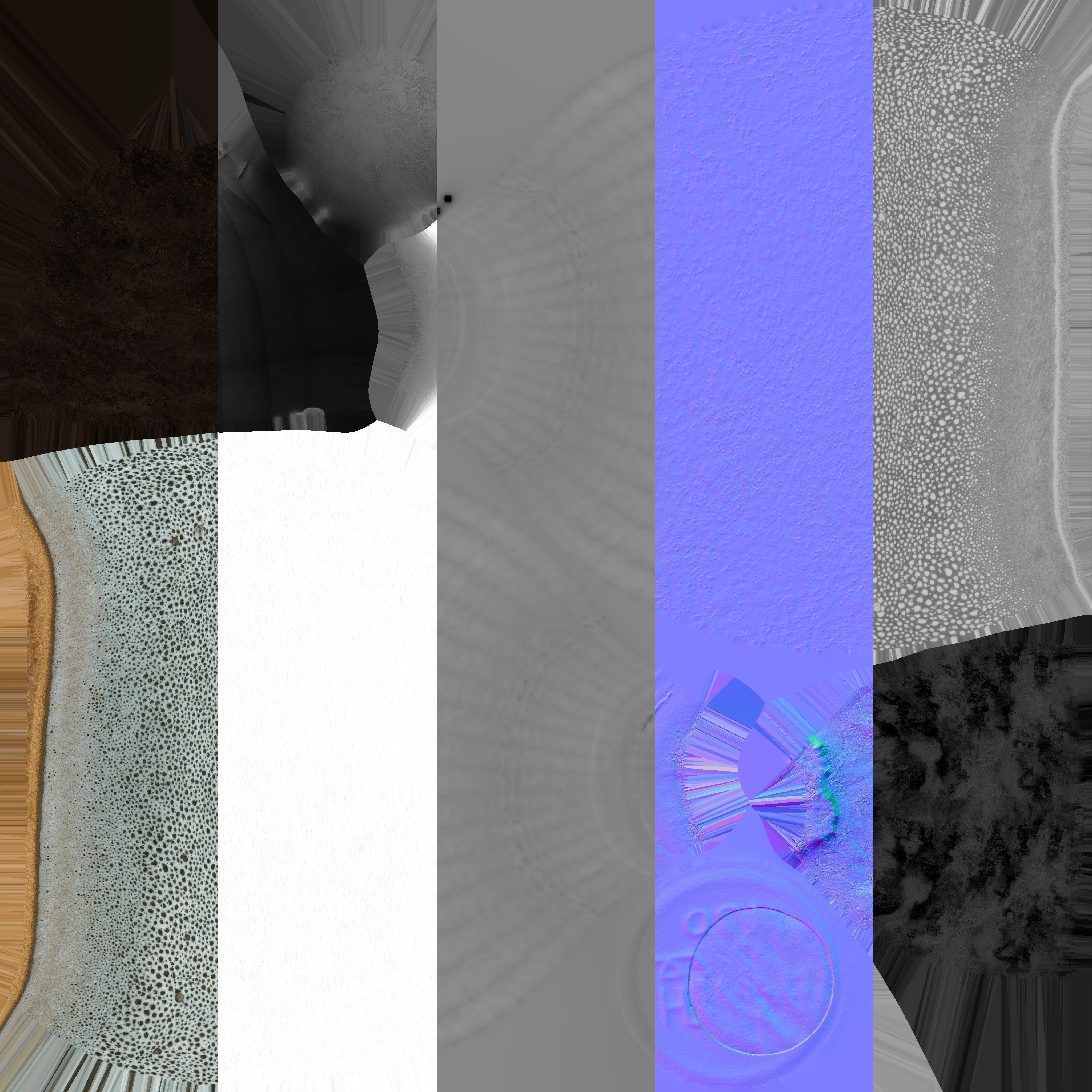 Vase Decorative Small - Photogrammetry Scan Low-poly 3D model_7