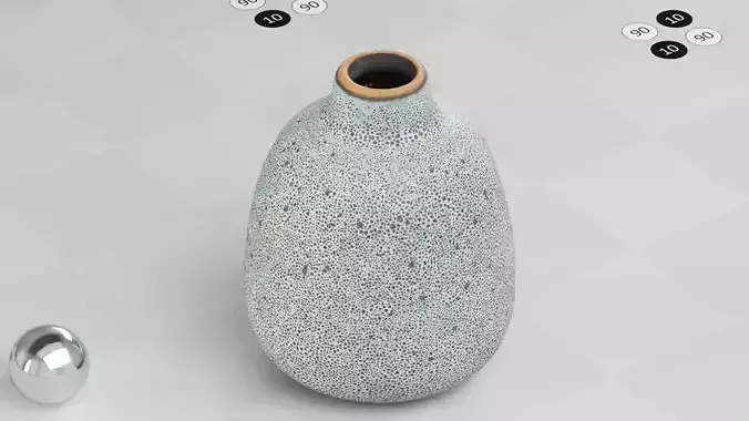 Vase Decorative Small - Photogrammetry Scan