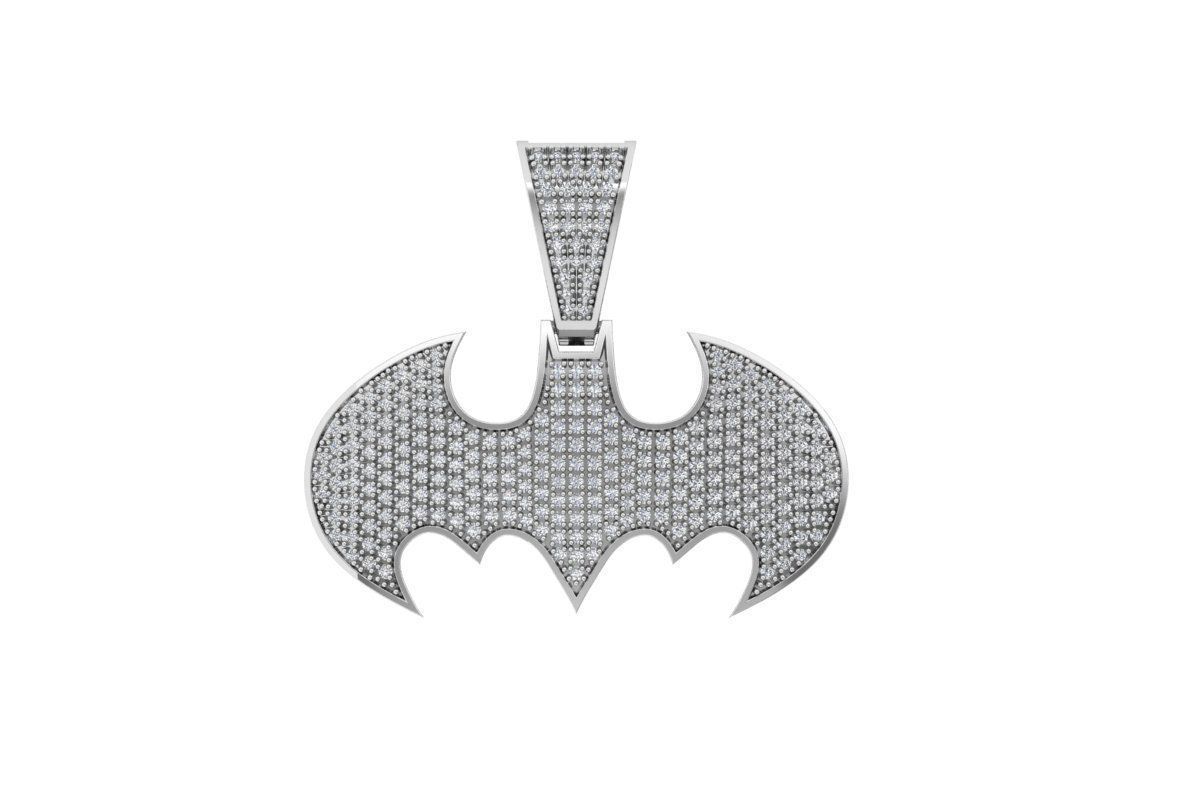 Batman Pandent 3D print model_3