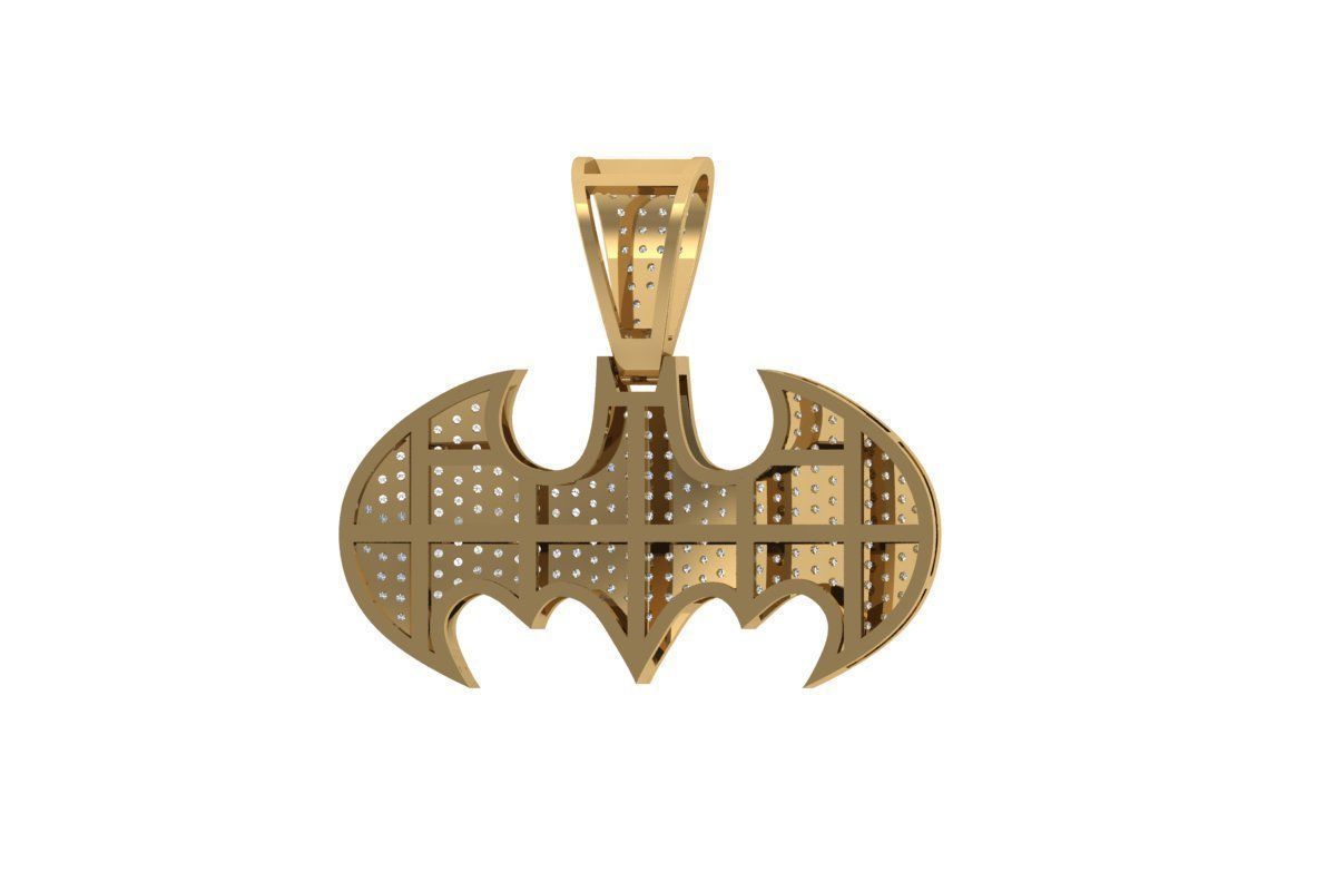 Batman Pandent 3D print model_8