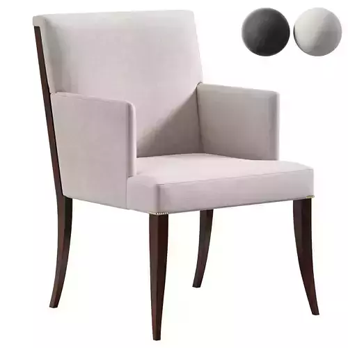 ATELIER DINING ARM CHAIR by THOMAS PHEASANT