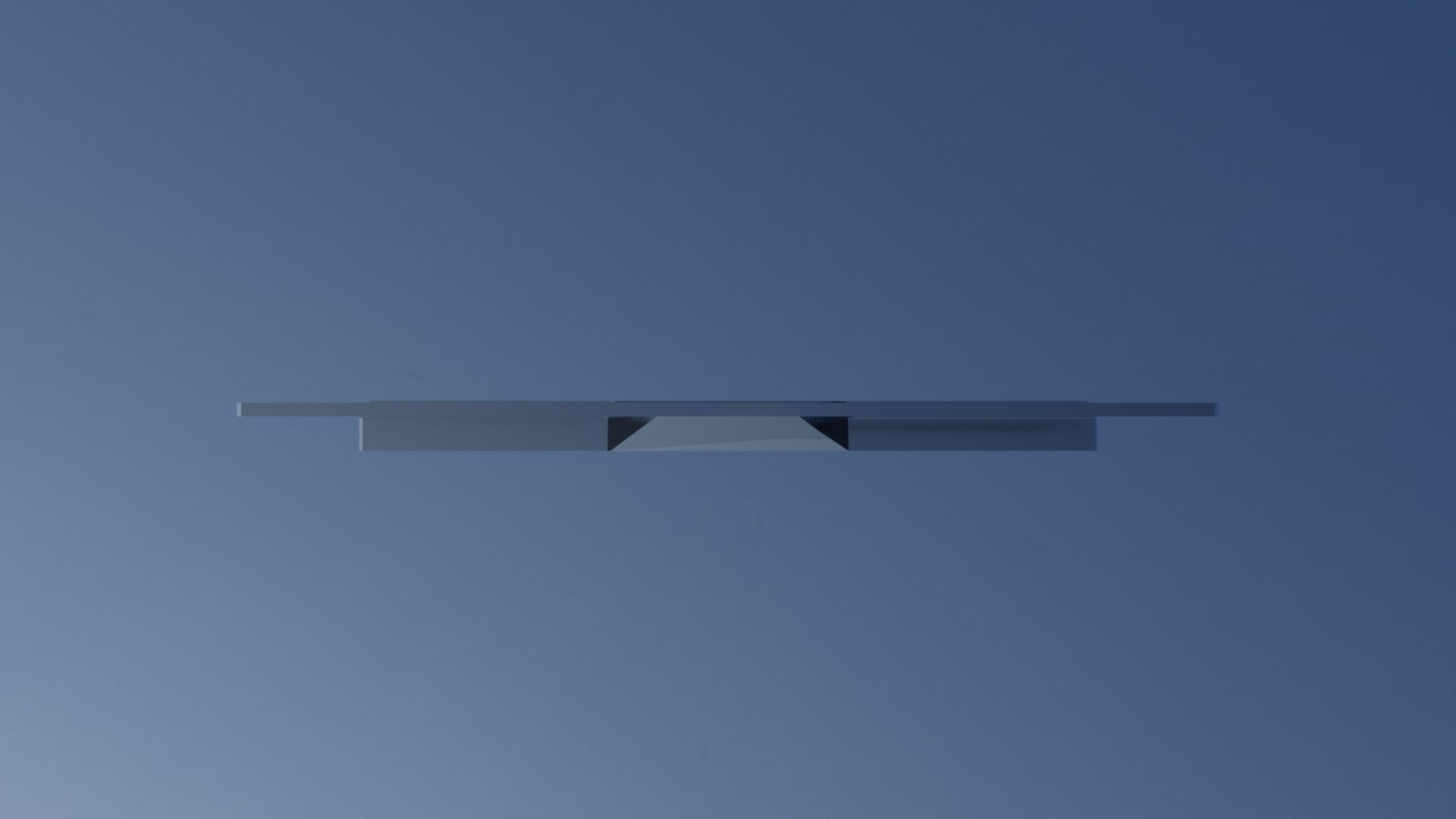 computer monitor metal Free 3D model_1