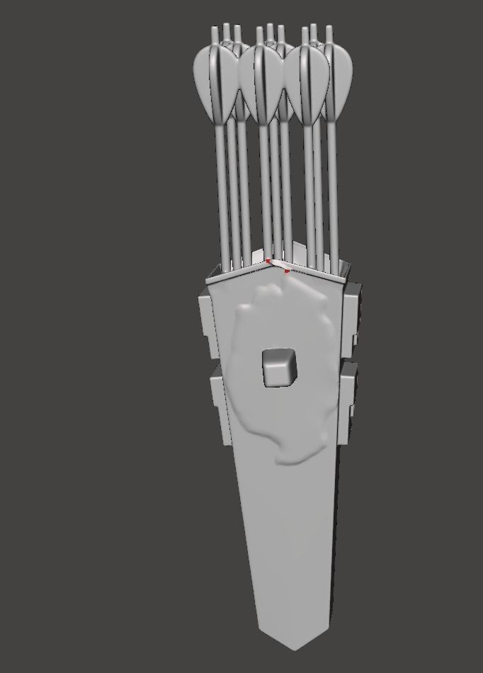 green arrow assets  for 3d printing  3D print model_2