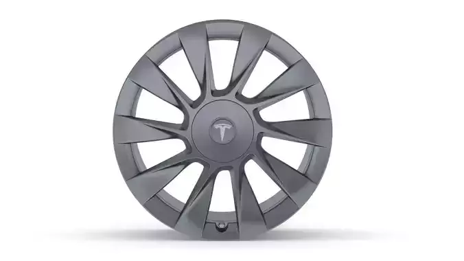 Tesla Car Rim 03 3D model