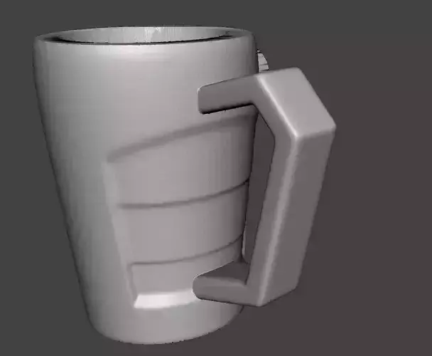 batman ale mug 3d model for 3d printing 