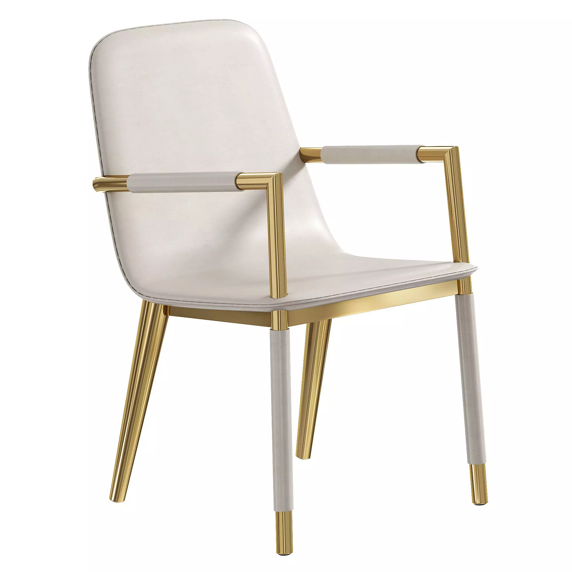 FOLIO ARMCHAIR by bakerfurniture 3D model_0