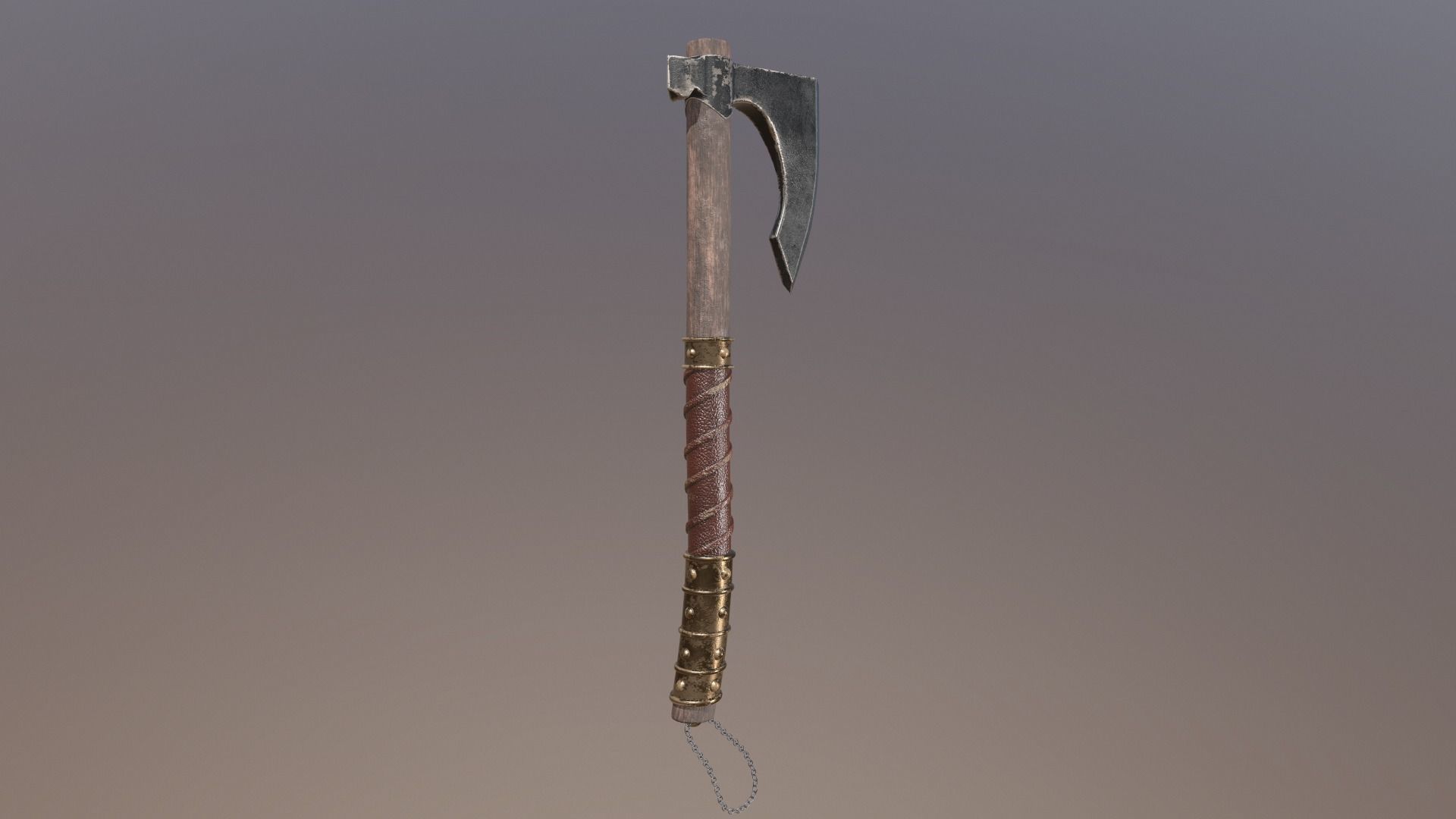 Axe 3D  Low-poly 3D model_2