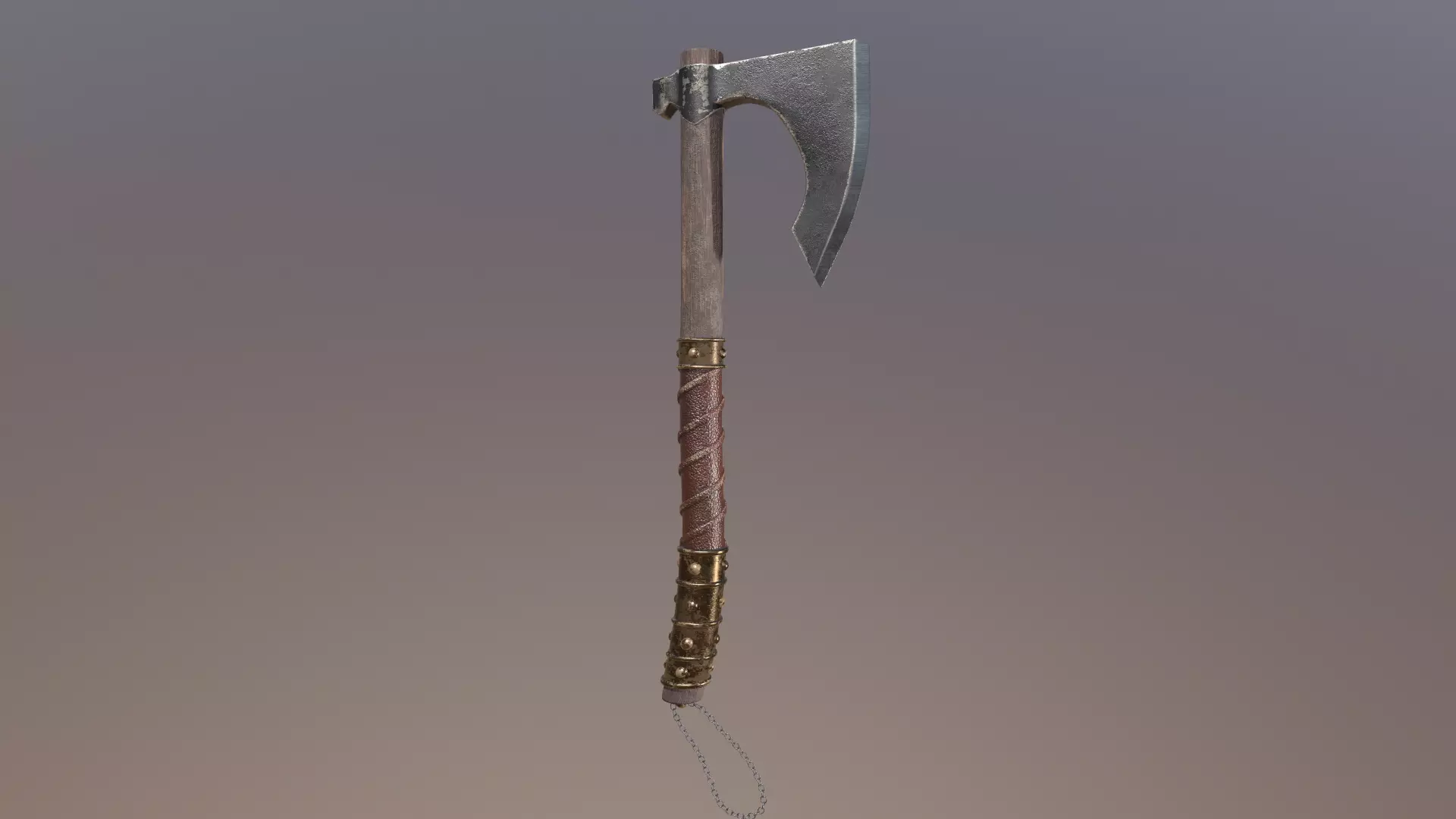 Axe 3D  Low-poly 3D model_0