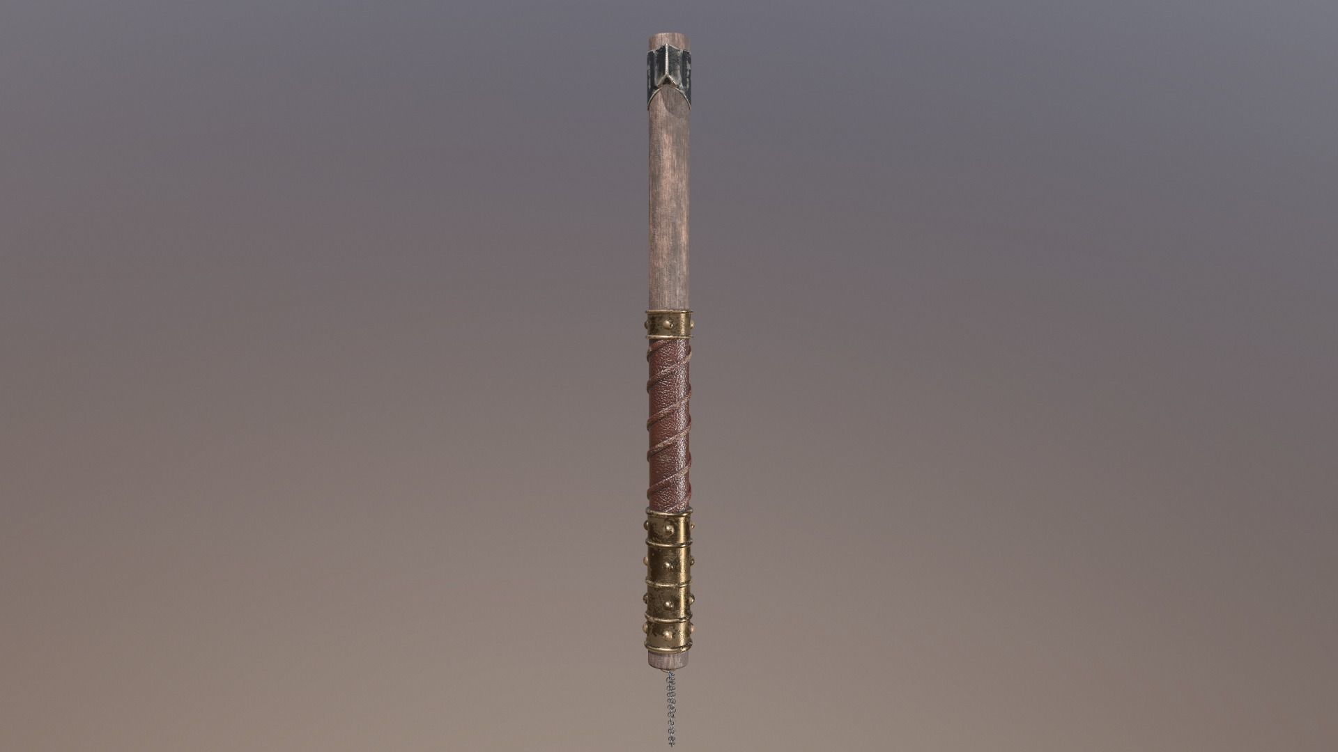 Axe 3D  Low-poly 3D model_3