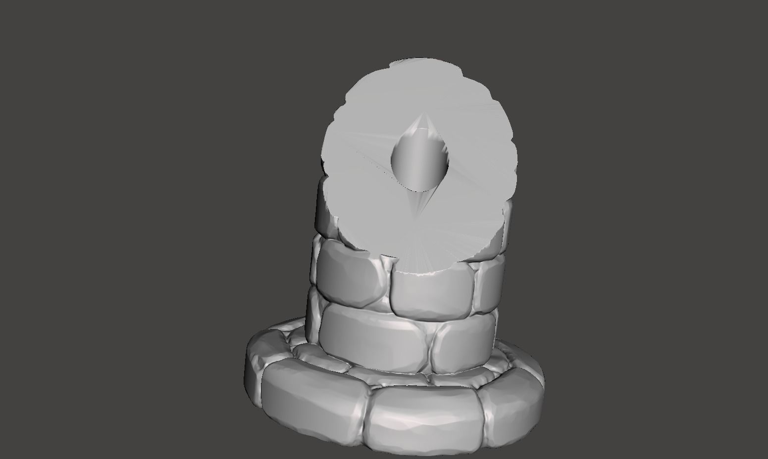 Batman bust 3d model with base for 3d printing  3D print model_7