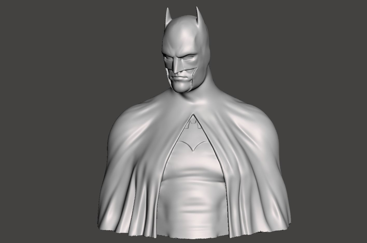  batman caped crusade bust 3d model for 3d printing  3D print model_1
