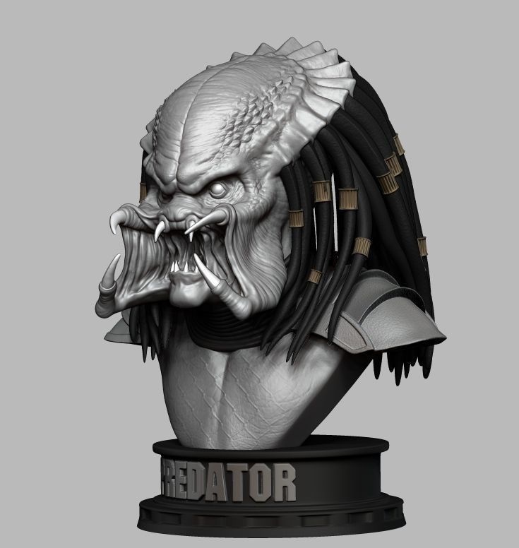 Predator 3D printable model 3D print model_2
