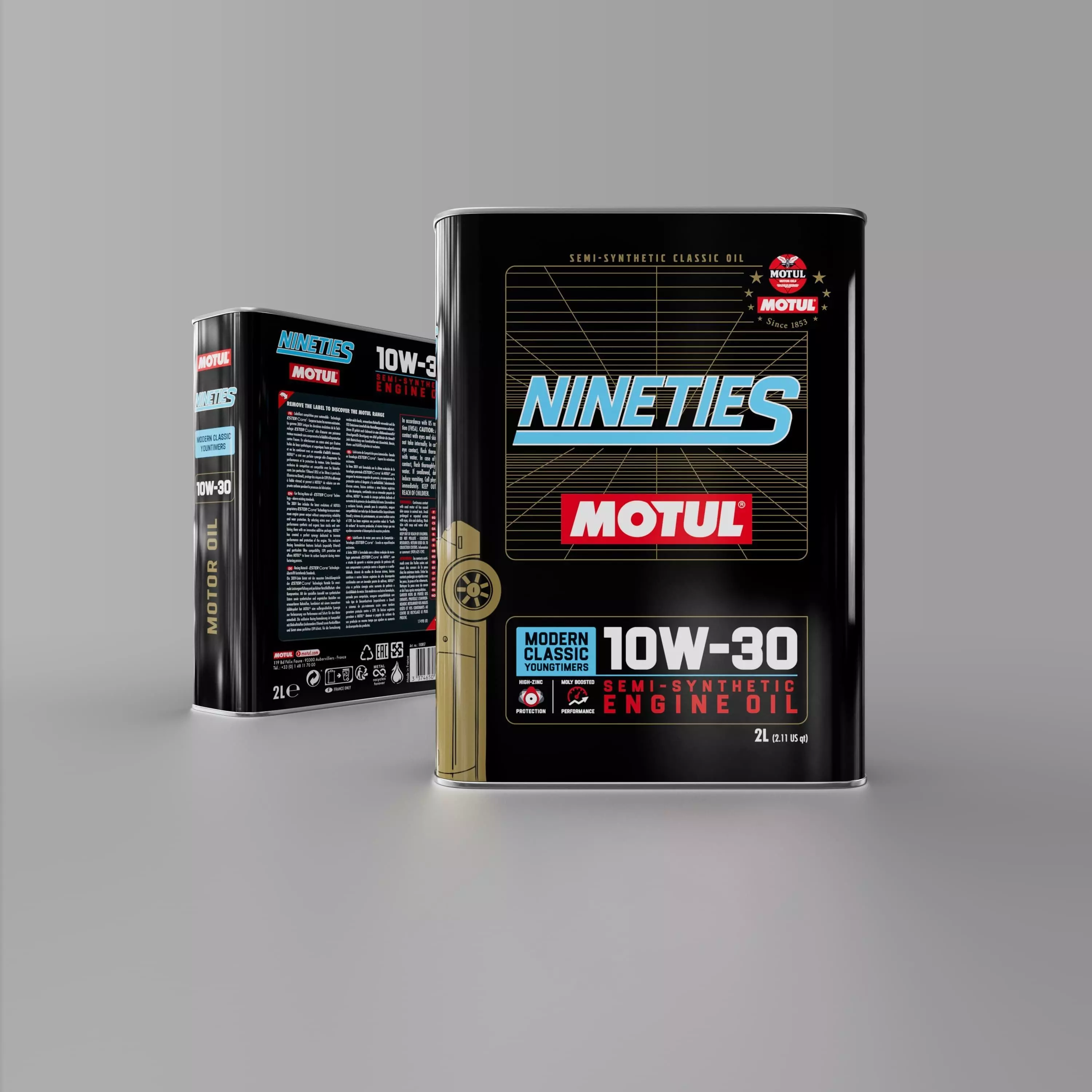 Motul - Nineties Oil Can 3D model