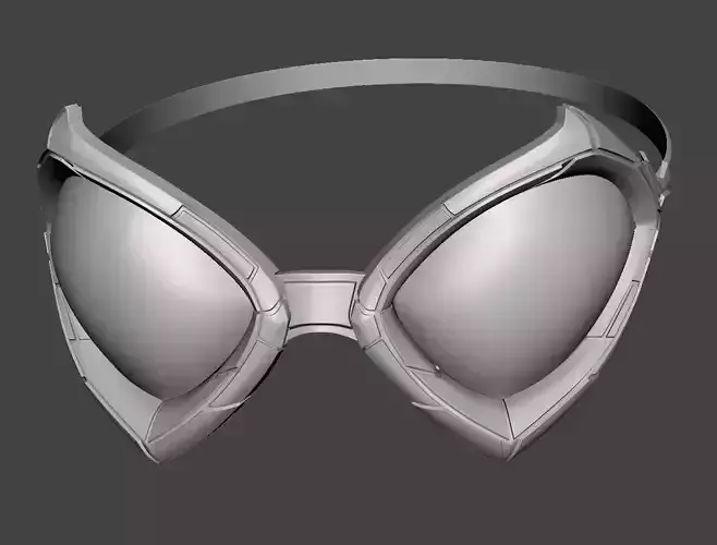 Catwomen goggles 3d for 3d printing 
