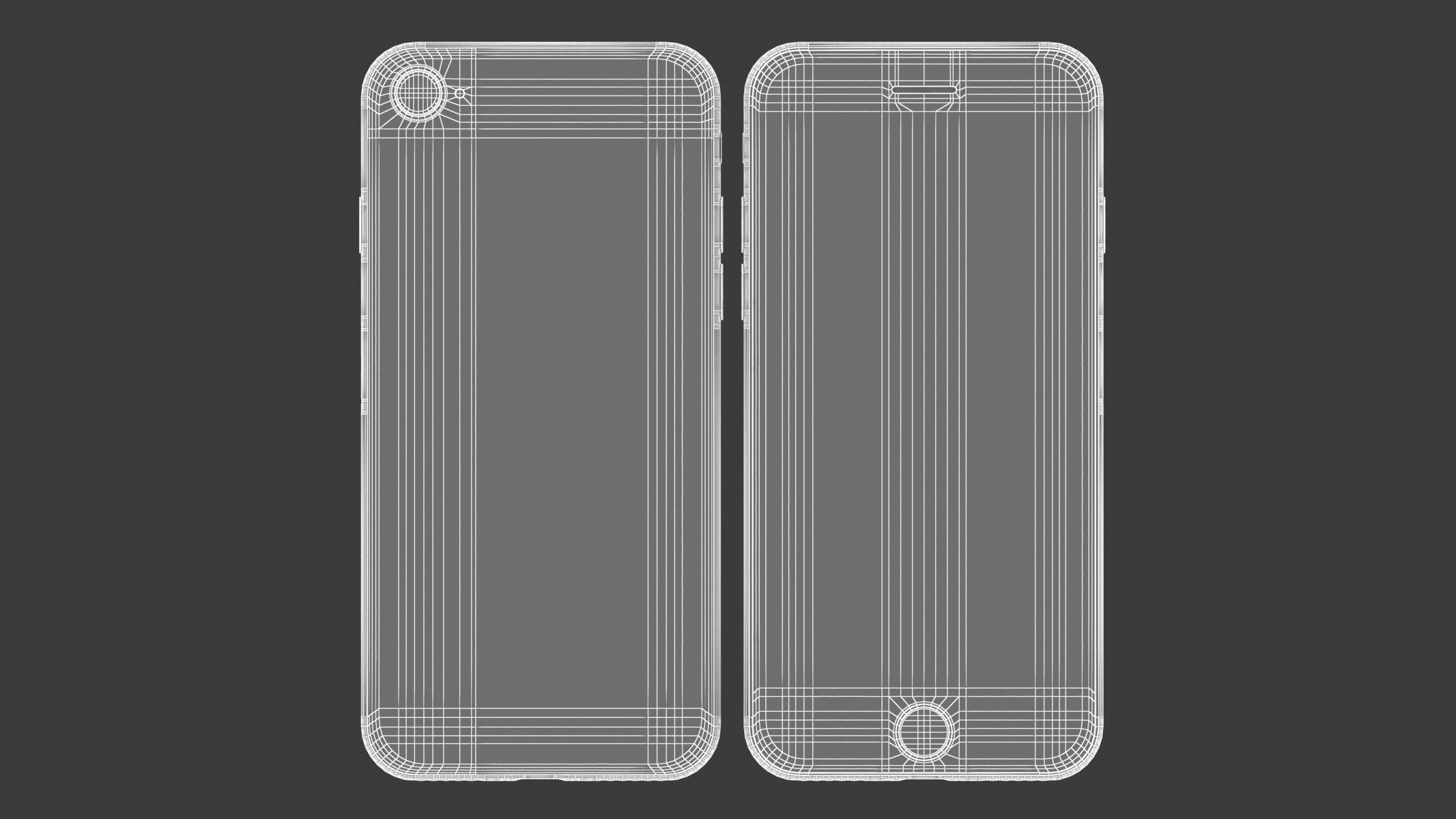 Apple iPhone SE 2022 Starlight 3D model_10