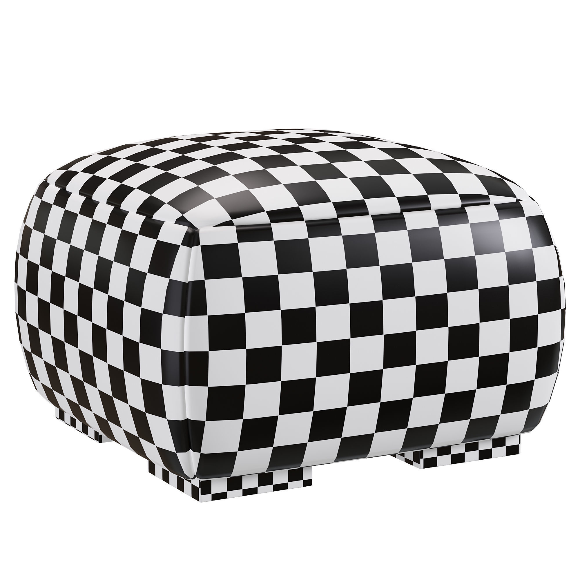 OTTER OTTOMAN pouf by Maisonvalentina 3D model_4