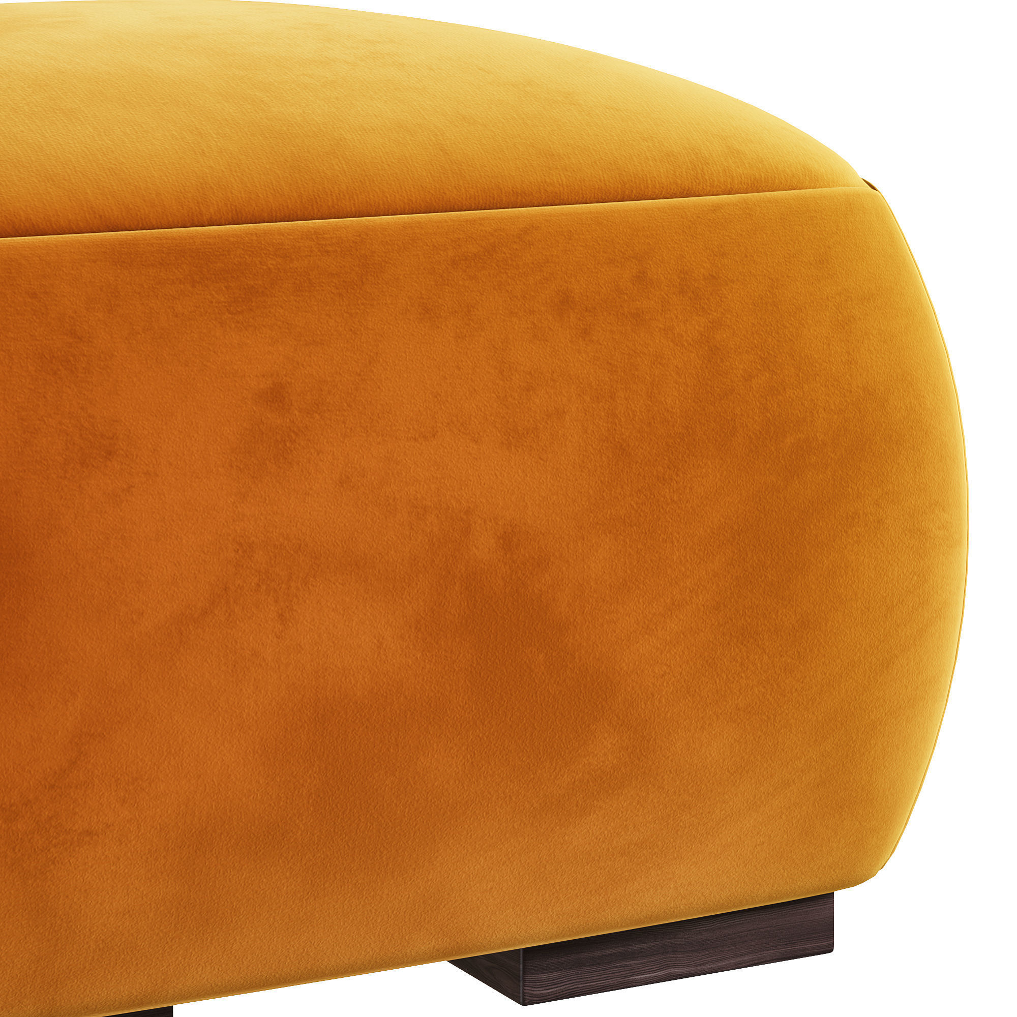 OTTER OTTOMAN pouf by Maisonvalentina 3D model_2