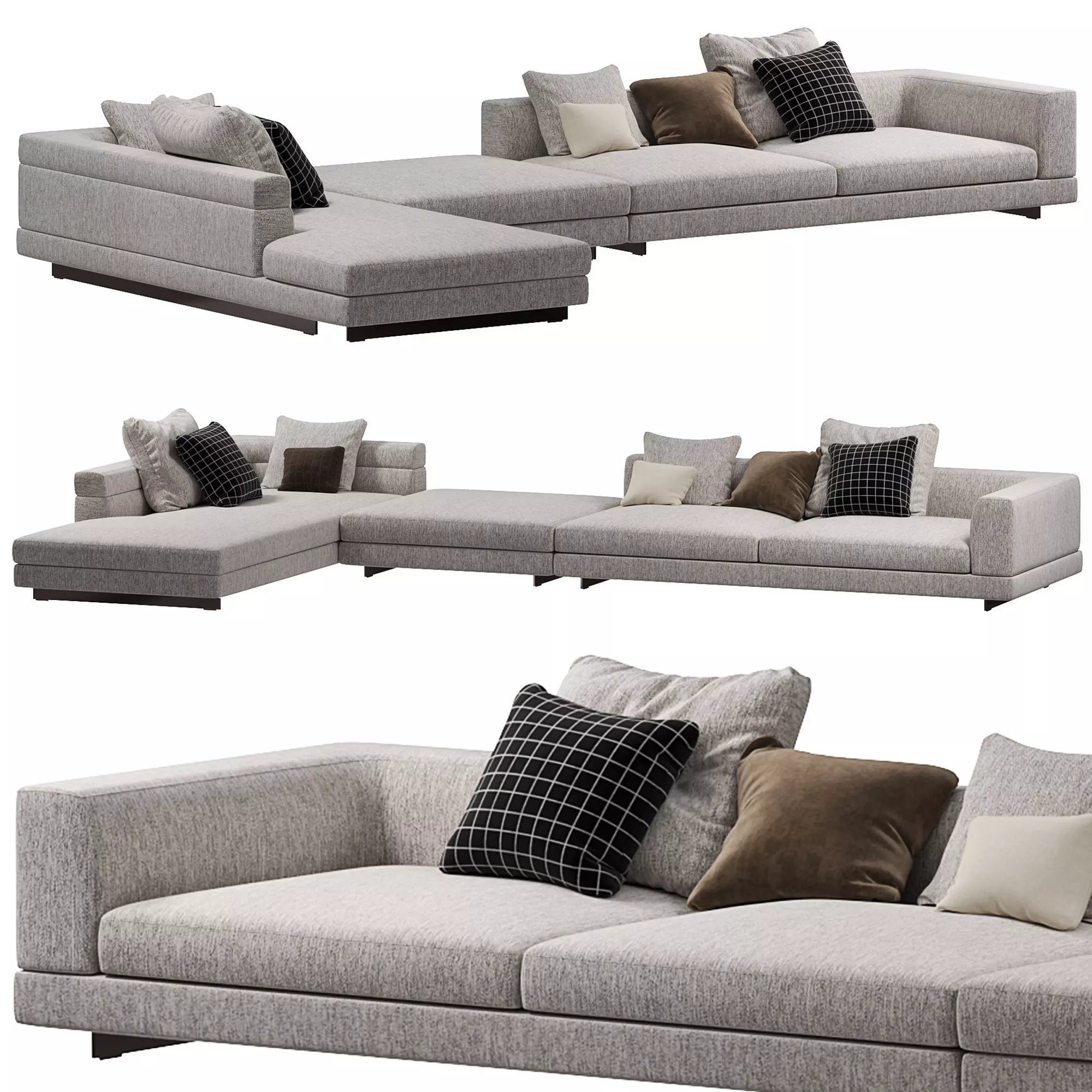 Alexander Sofa 3D model_0