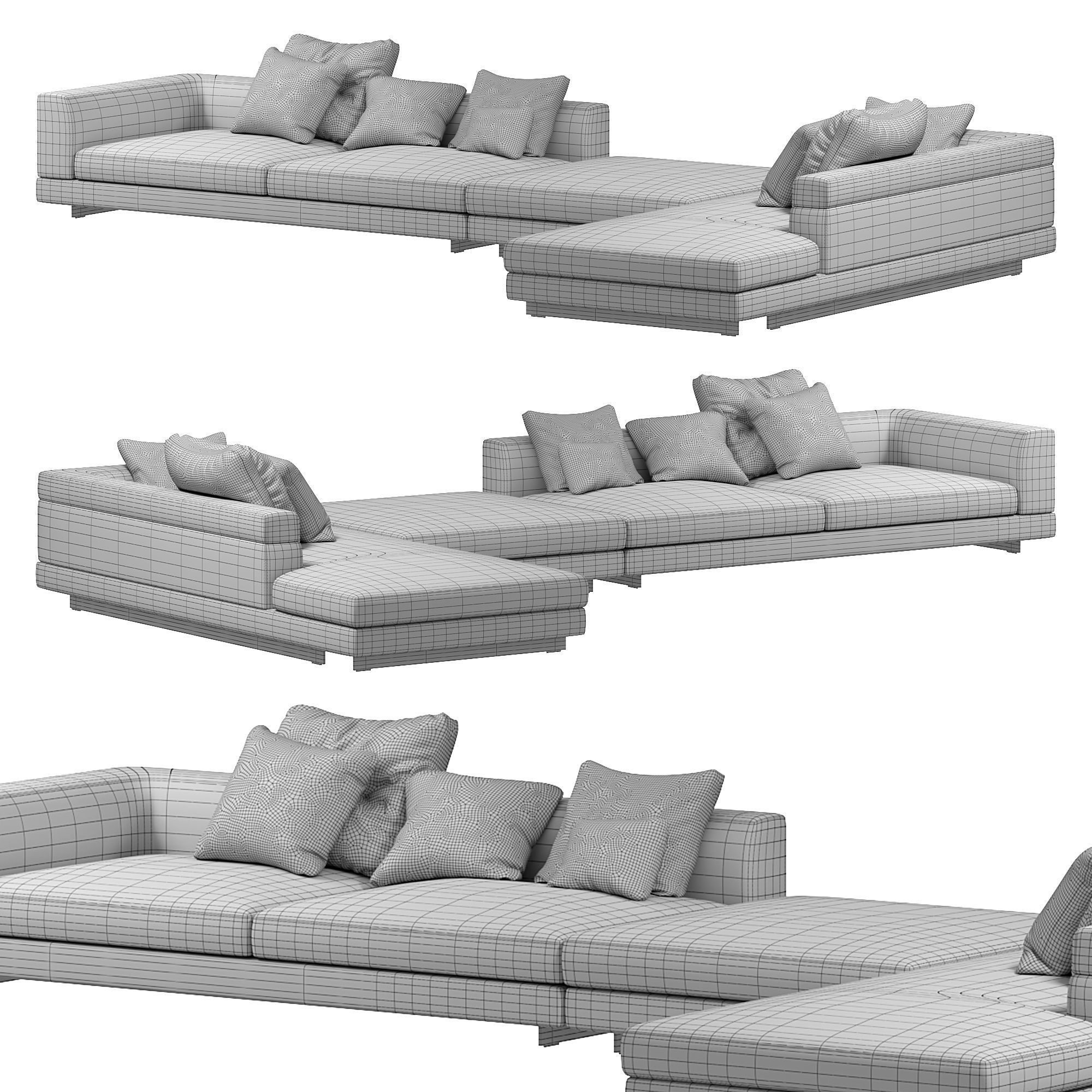Alexander Sofa 3D model_4