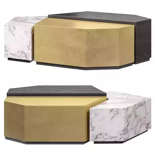 ELEMENT MARBLE TABLE by bakerfurniture