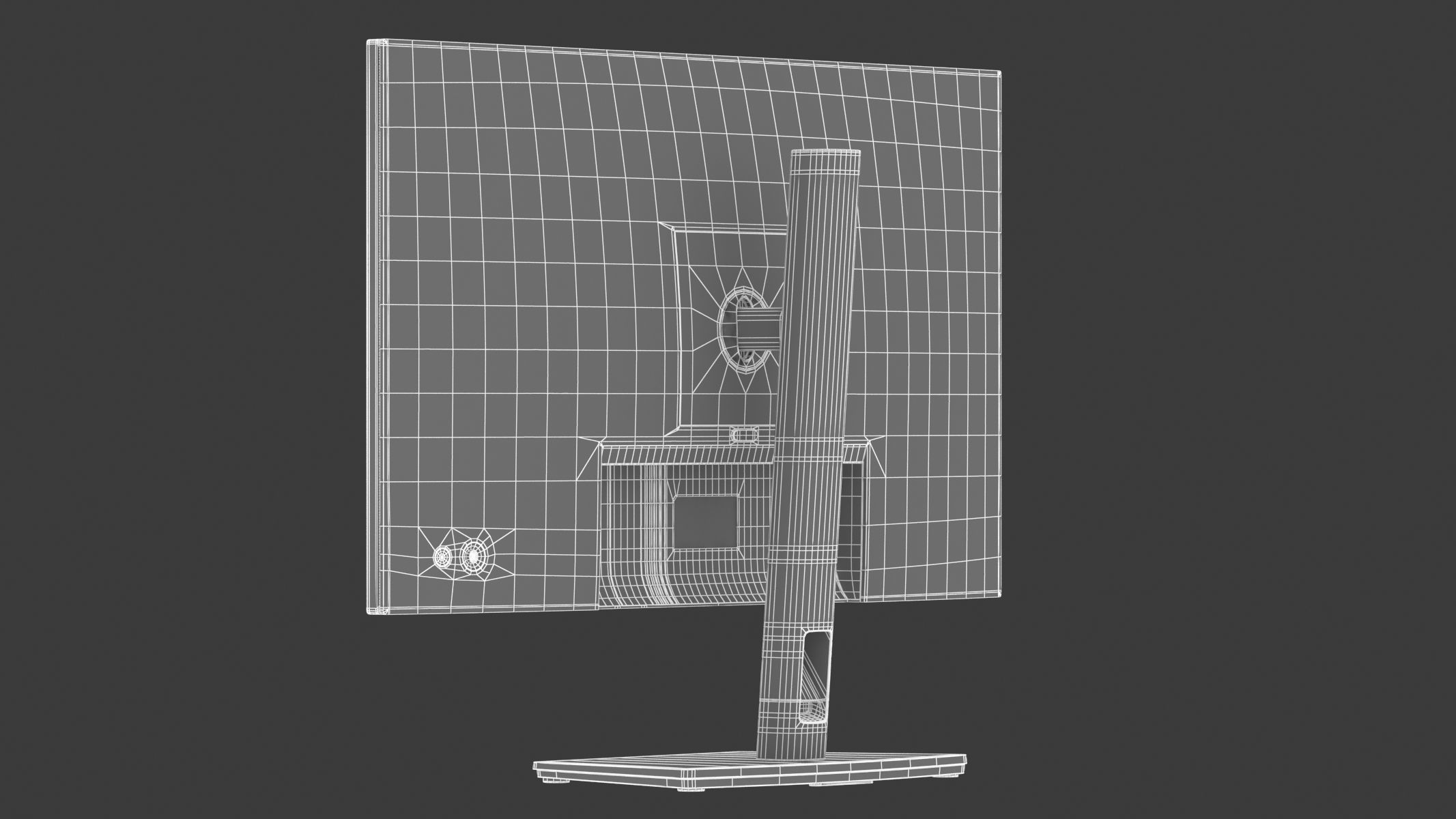 Dell UltraSharp 27 Monitor 3D model_13