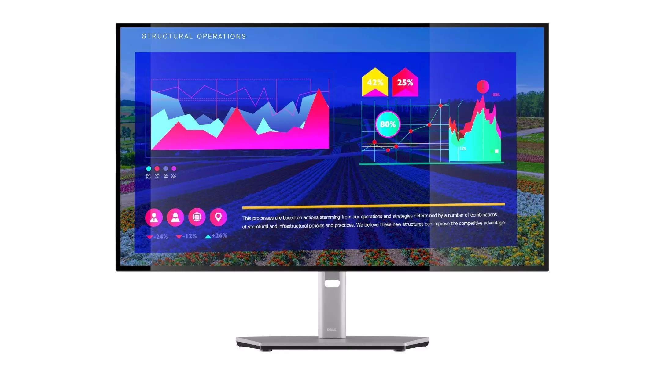 Dell UltraSharp 27 Monitor 3D model_0