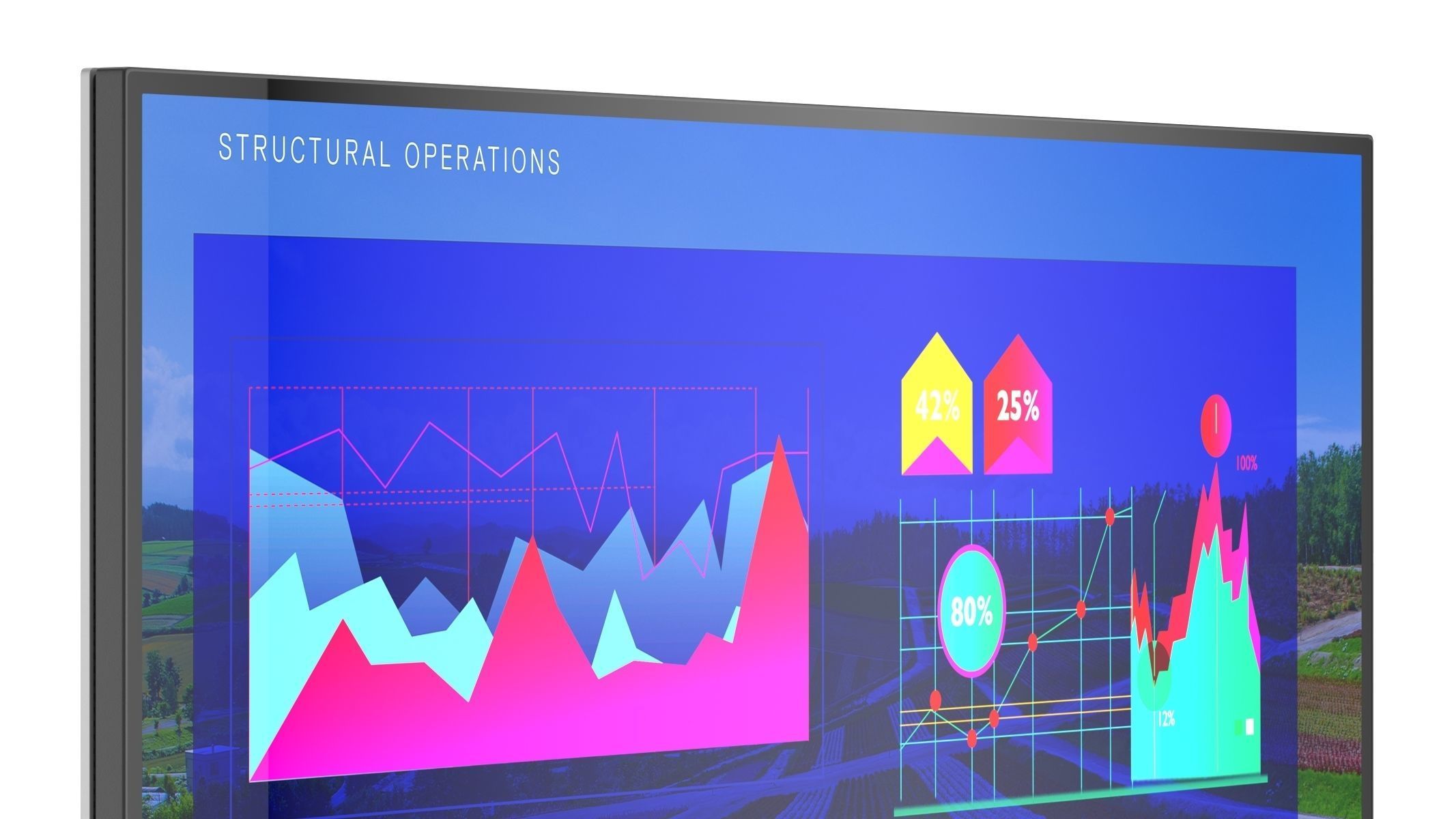 Dell UltraSharp 27 Monitor 3D model_6