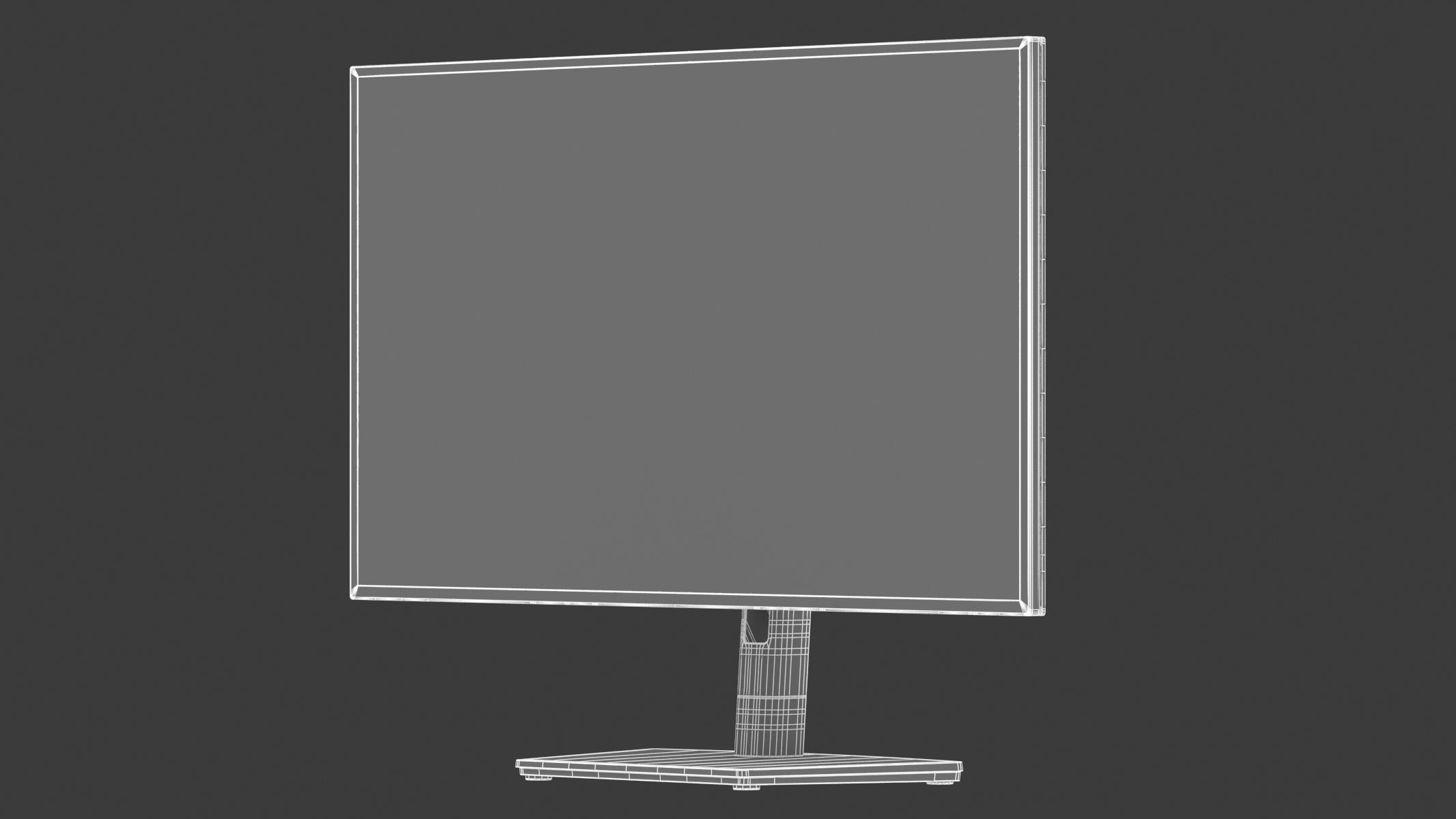 Dell UltraSharp 27 Monitor 3D model_14