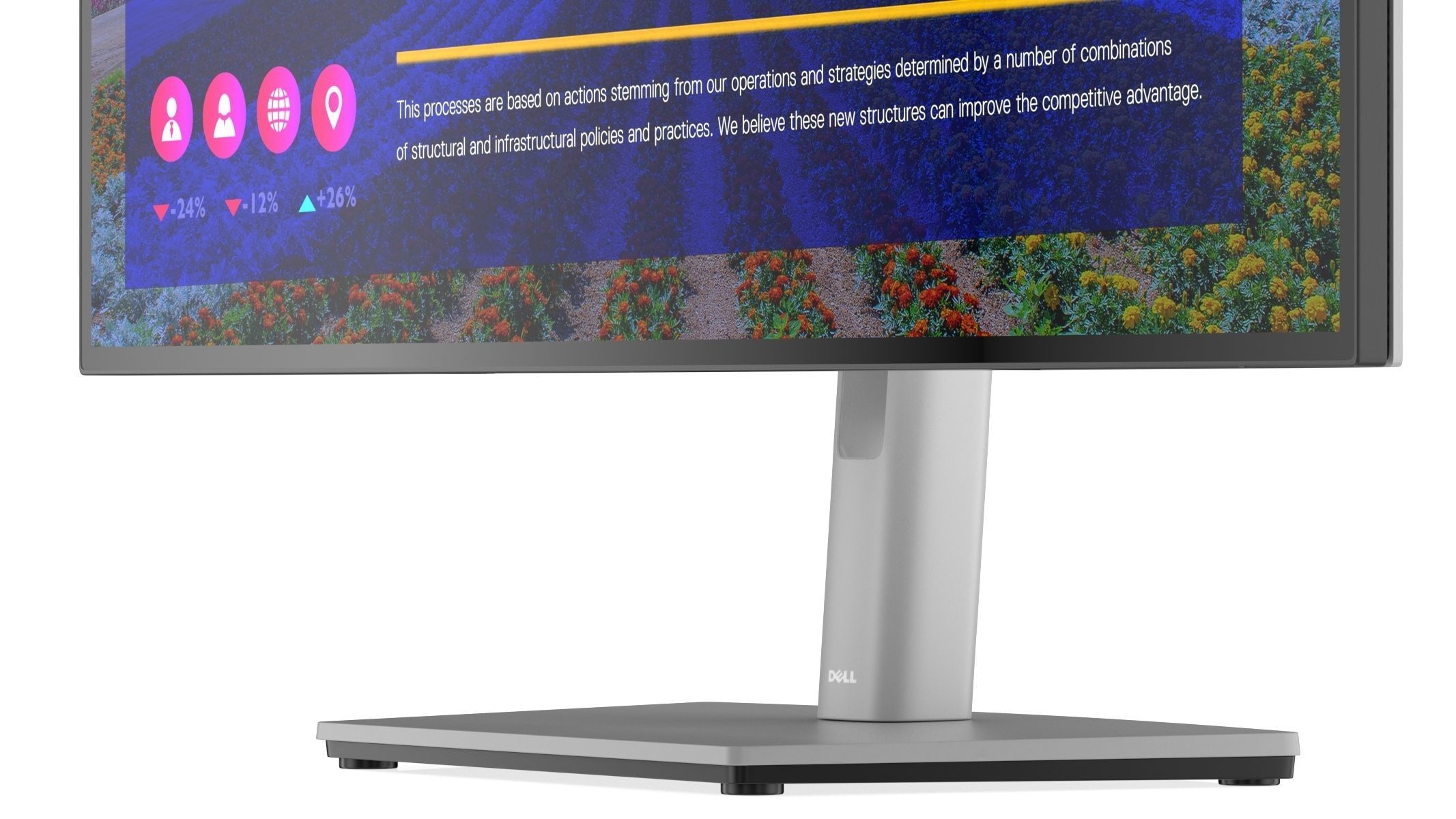 Dell UltraSharp 27 Monitor 3D model_9