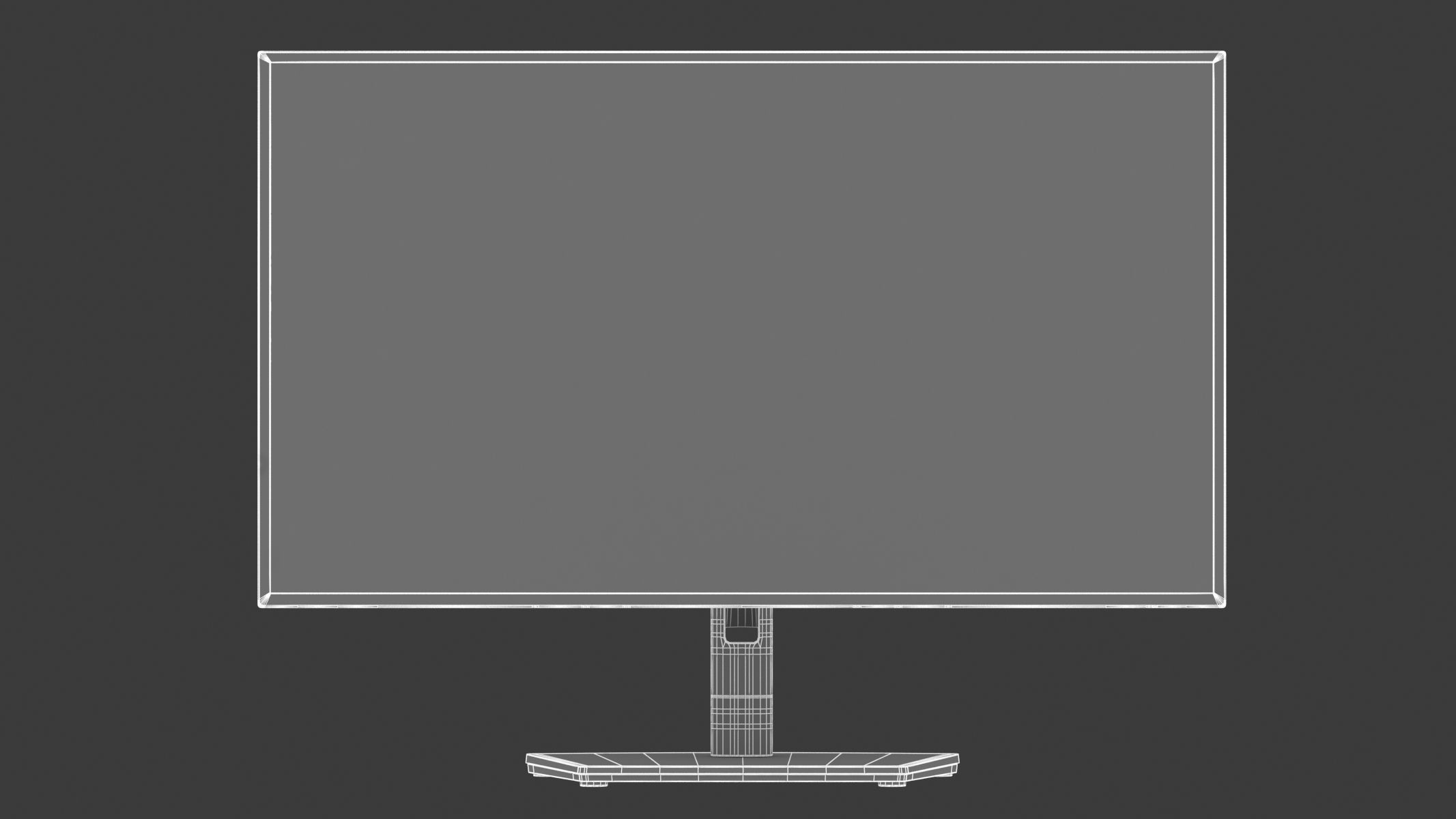 Dell UltraSharp 27 Monitor 3D model_10