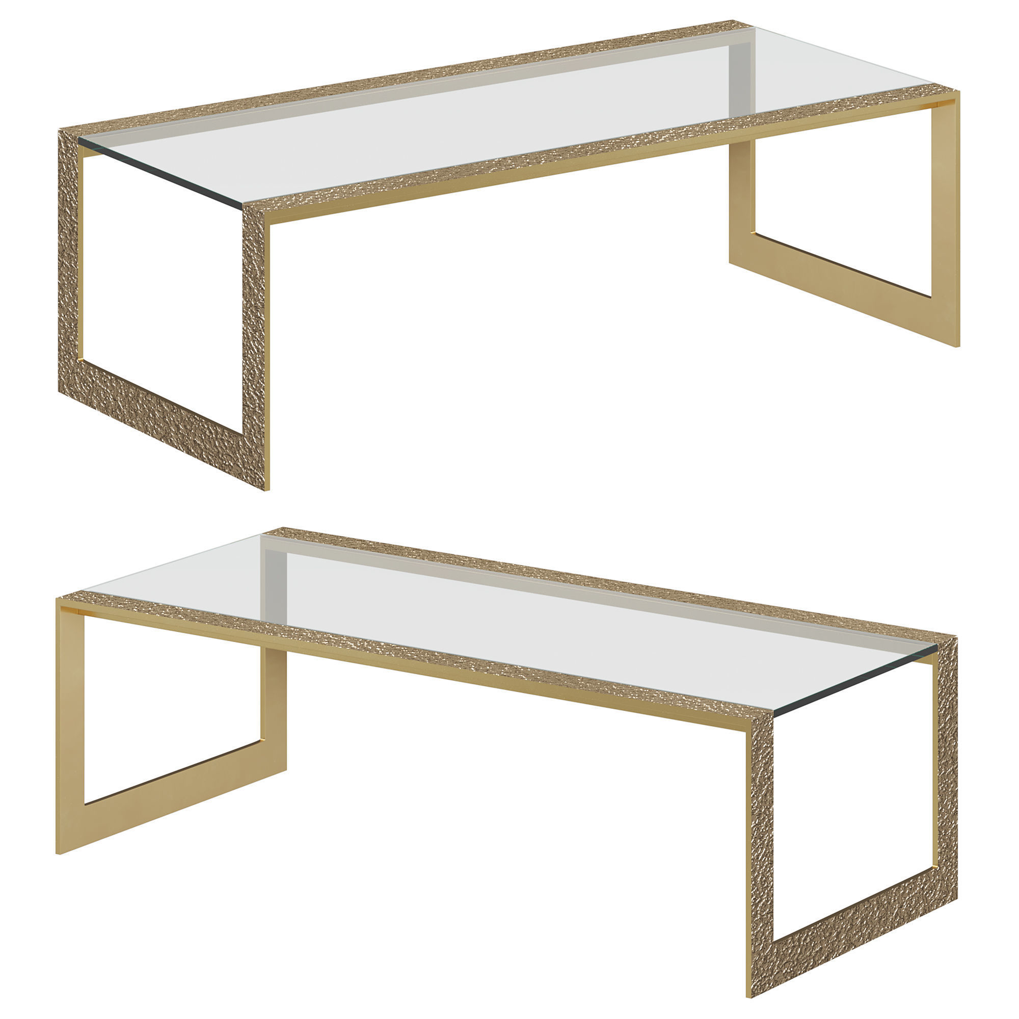 Pompeii cocktail table by bakerfurniture 3D model_1