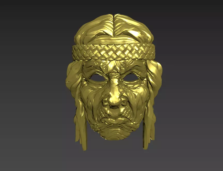 mask 3D rilife  3D print model_0