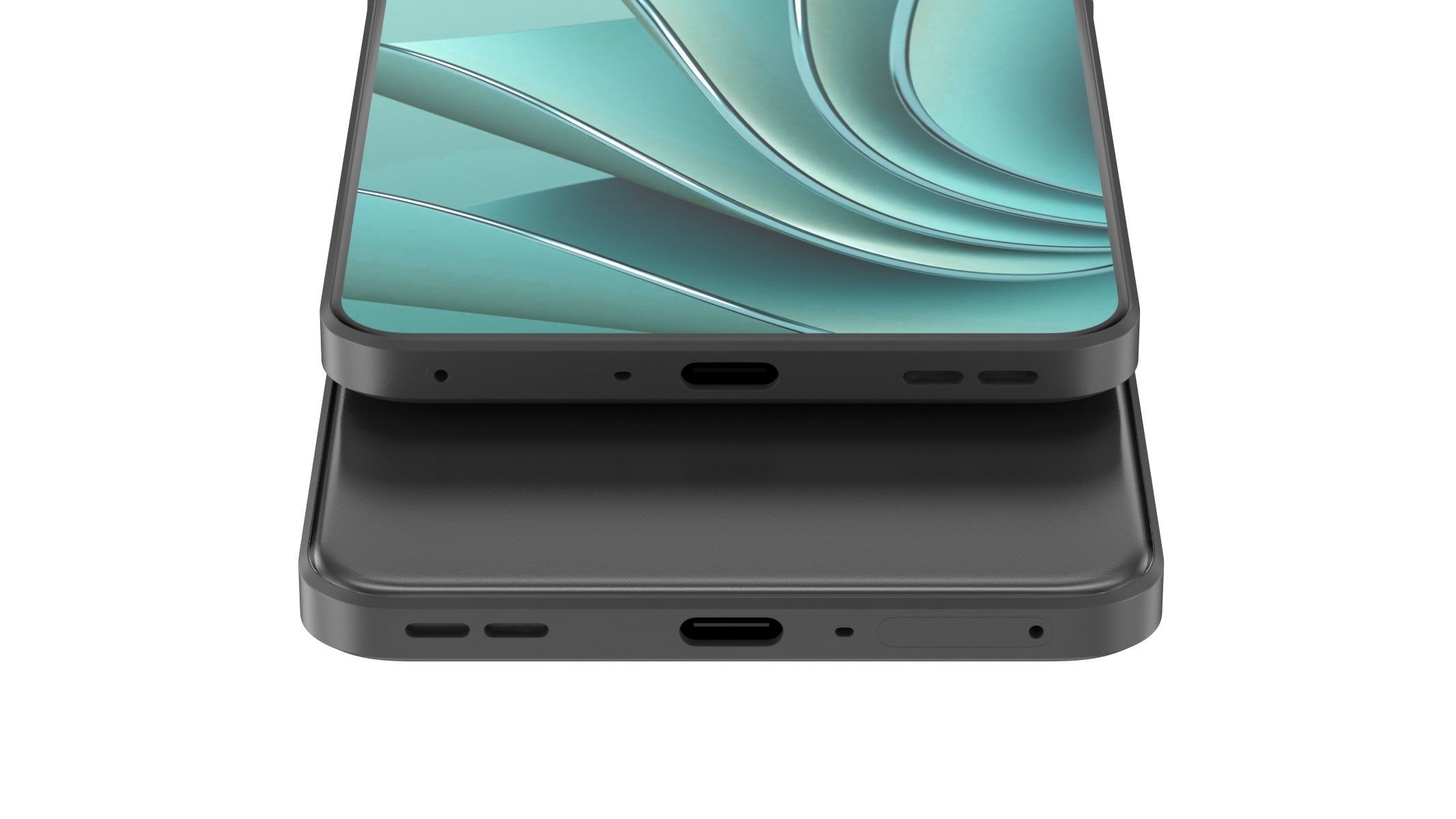 ONEPLUS ACE 2V Black 3D model_9