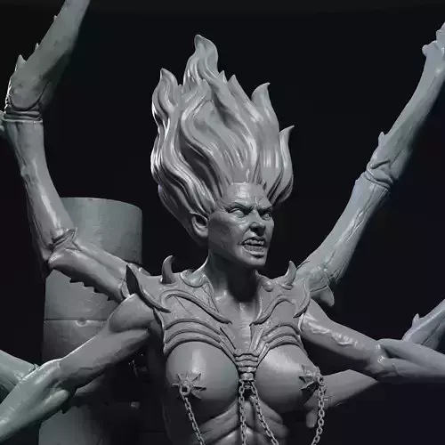 Andariel  Diablo Boss 3D print model
