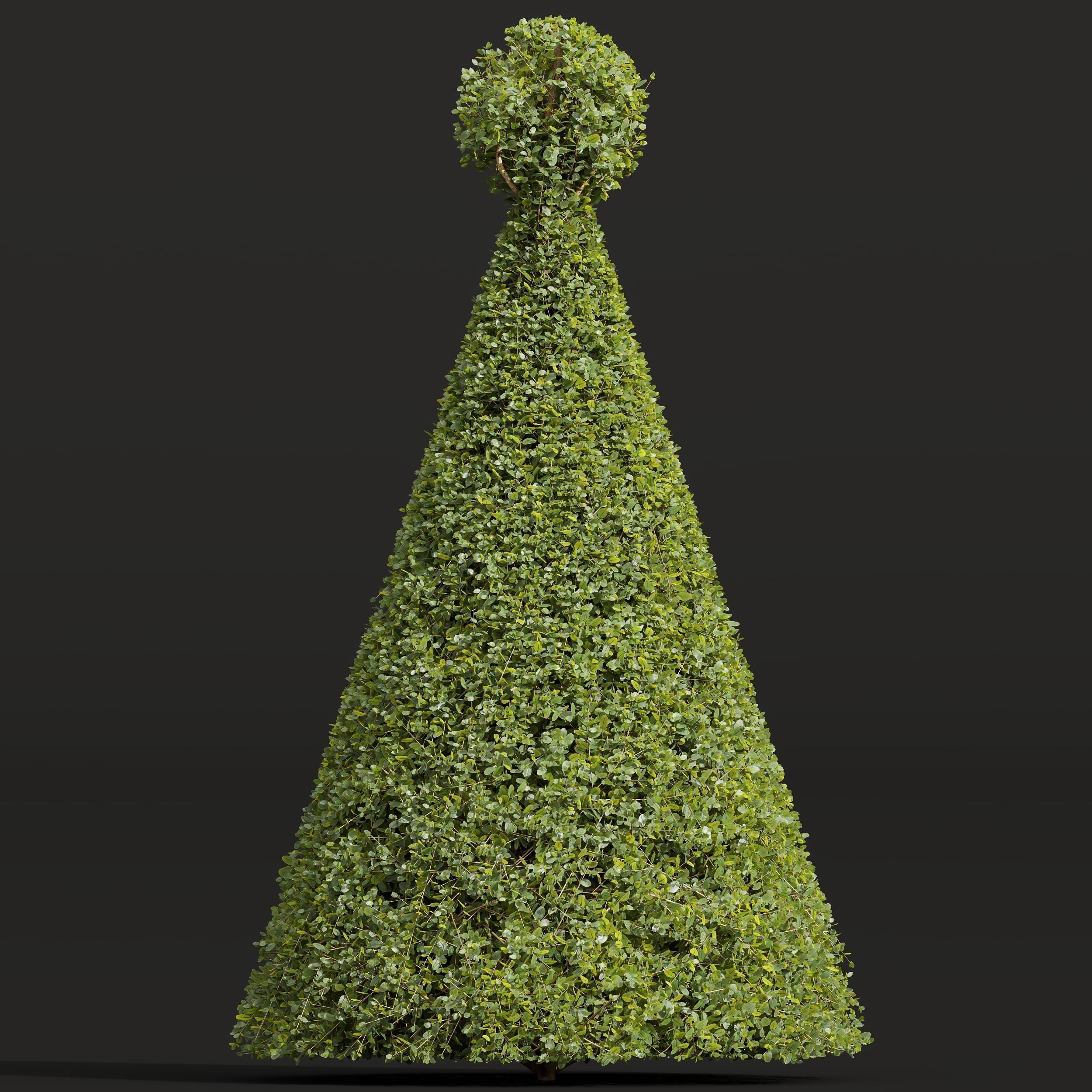  6 Different SETS of Bush SET VOL25 3D Model Collection_8