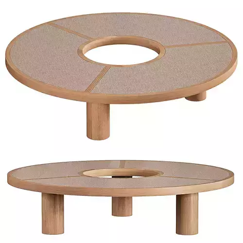 FAN COCKTAIL TABLE by chanintr MCGUIRE 