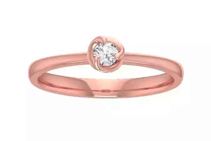 Women Solitaire Engagement Ring