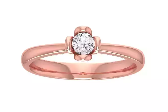 Women Solitaire Engagement Ring